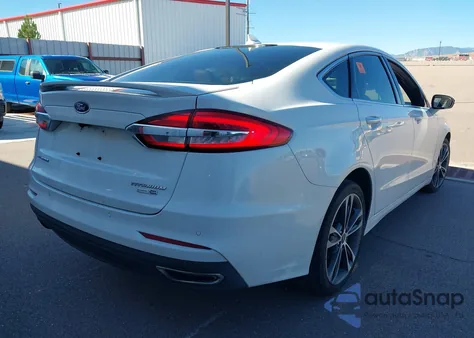 2019 Ford Fusion Titanium из США, поврежденный, VIN 3FA6P0D90KR206930